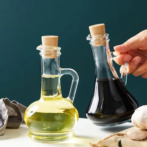 Glass Oil Bottle