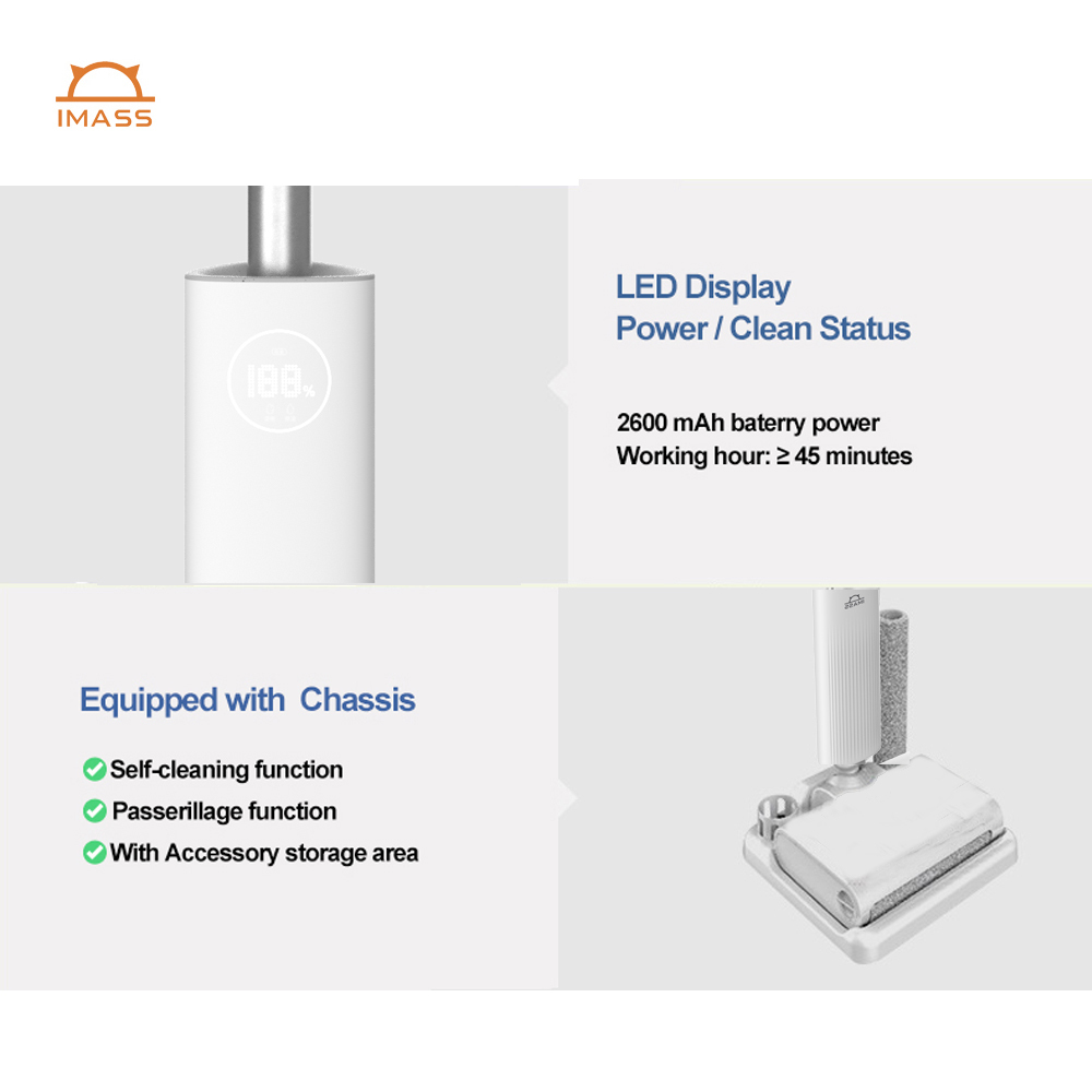 Cordless Electric Mop Vacuum for Home 2