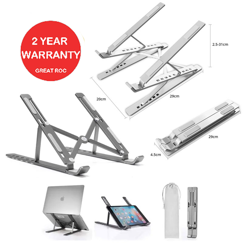 Faltbarer Laptopständer aus Aluminium, 14-15,6 Zoll