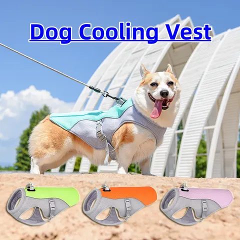 Summer Pet Dog Cooling Vest Heat Resistant Cool