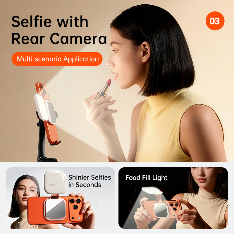 Magnetic Selfie Phone Light Magsafe Compatible 360 LED 4