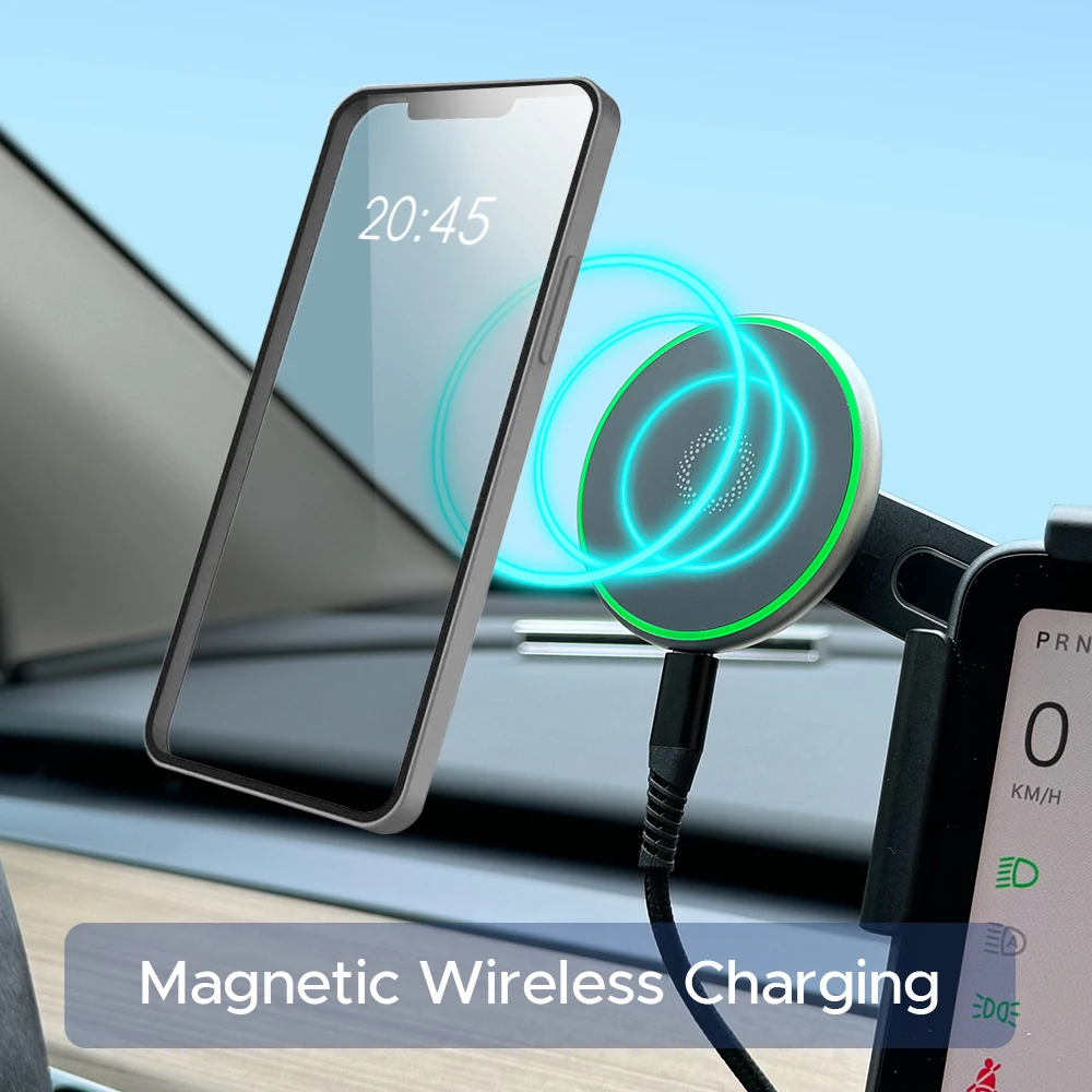 15W Wireless Car Charger with Holder 4