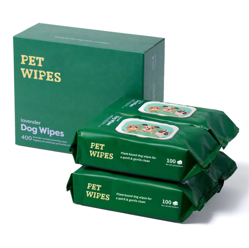 RDY Pet Grooming Wipes Ear Cleaning Gloves for
