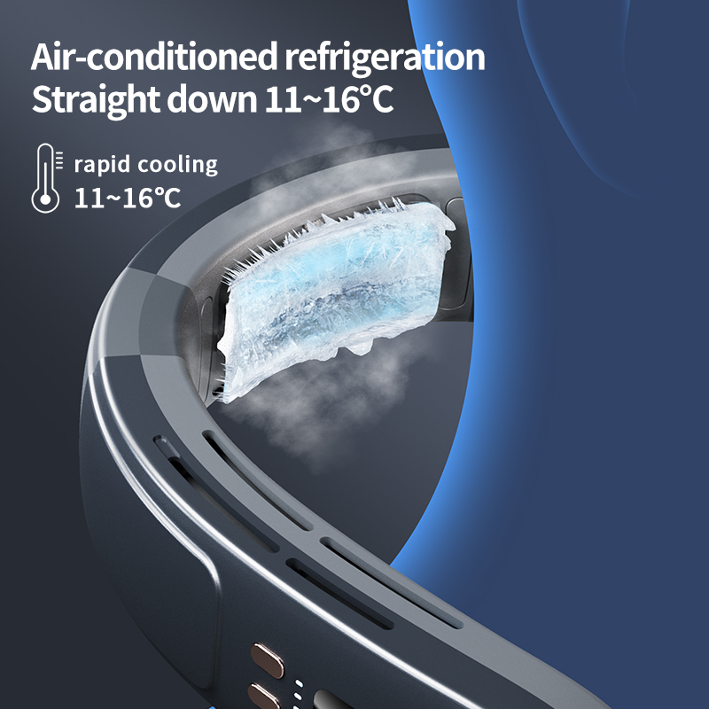 Pattern Portable Rechargeable Luxury Air Conditioner Neck Hanging 4
