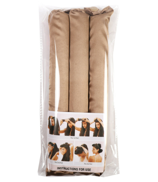 3-Piece Satin Heatless Flexi Rod Set 3