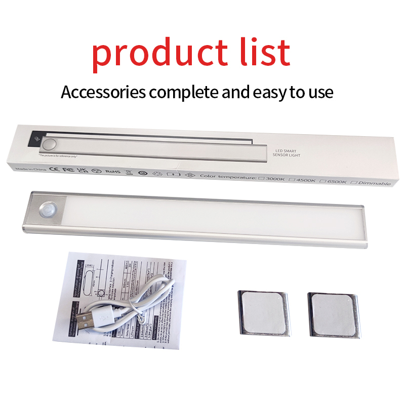 Aluminium LED Motion Sensor Night Light 2