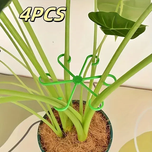 Bamboo Plant Stem Support Clip Set 4