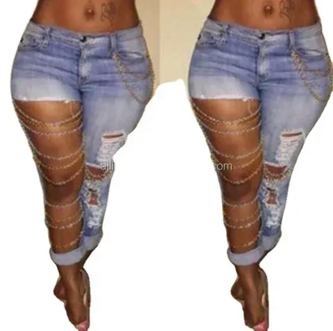 High-Waist Skinny Jeans