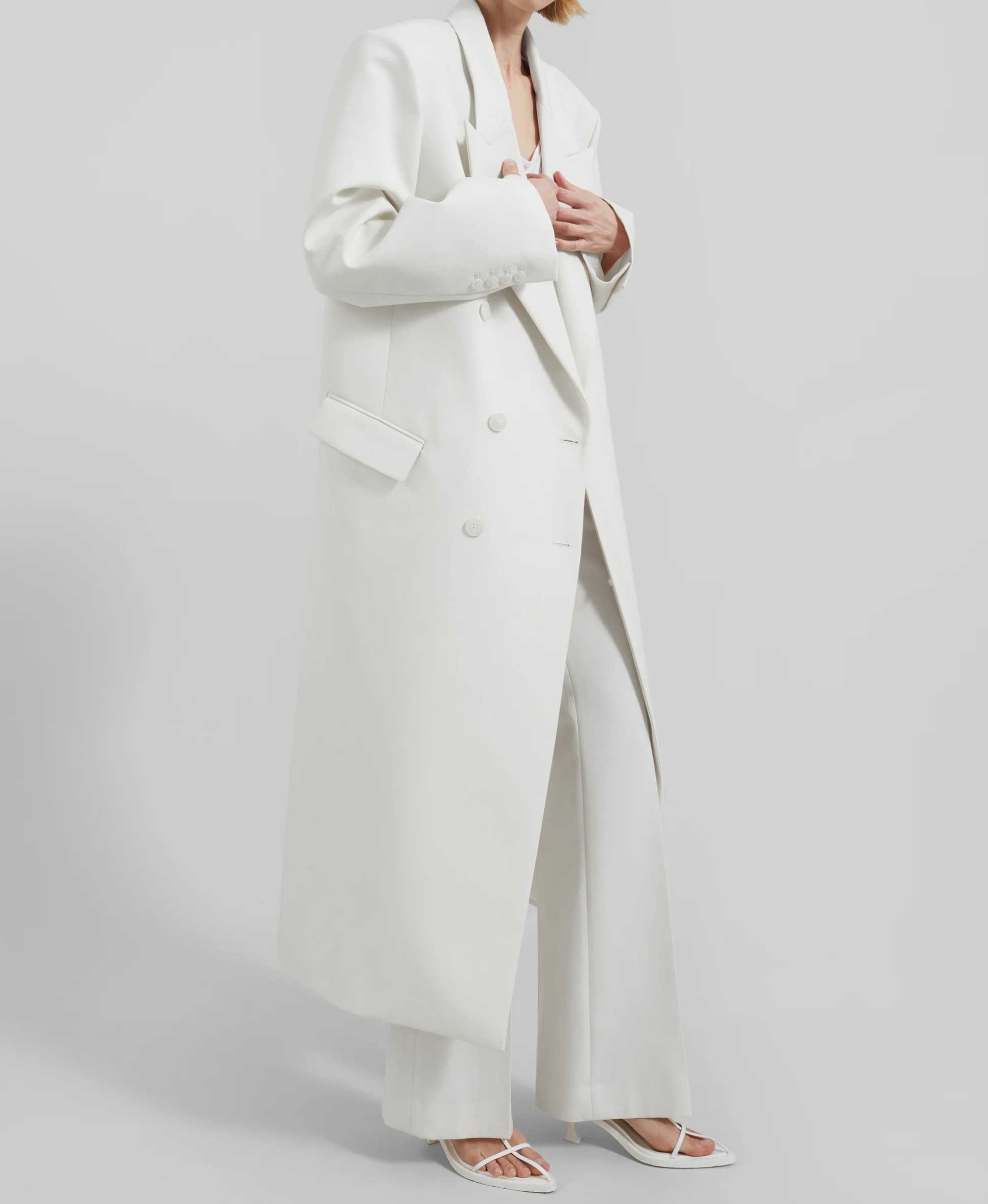 Heavyweight Wool Women's Winter Coat 4