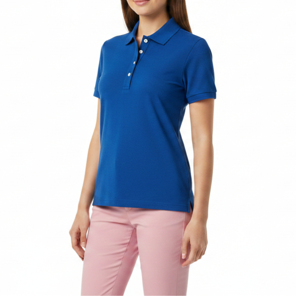 Quick-Dry Knit Women's Polo Shirt 2