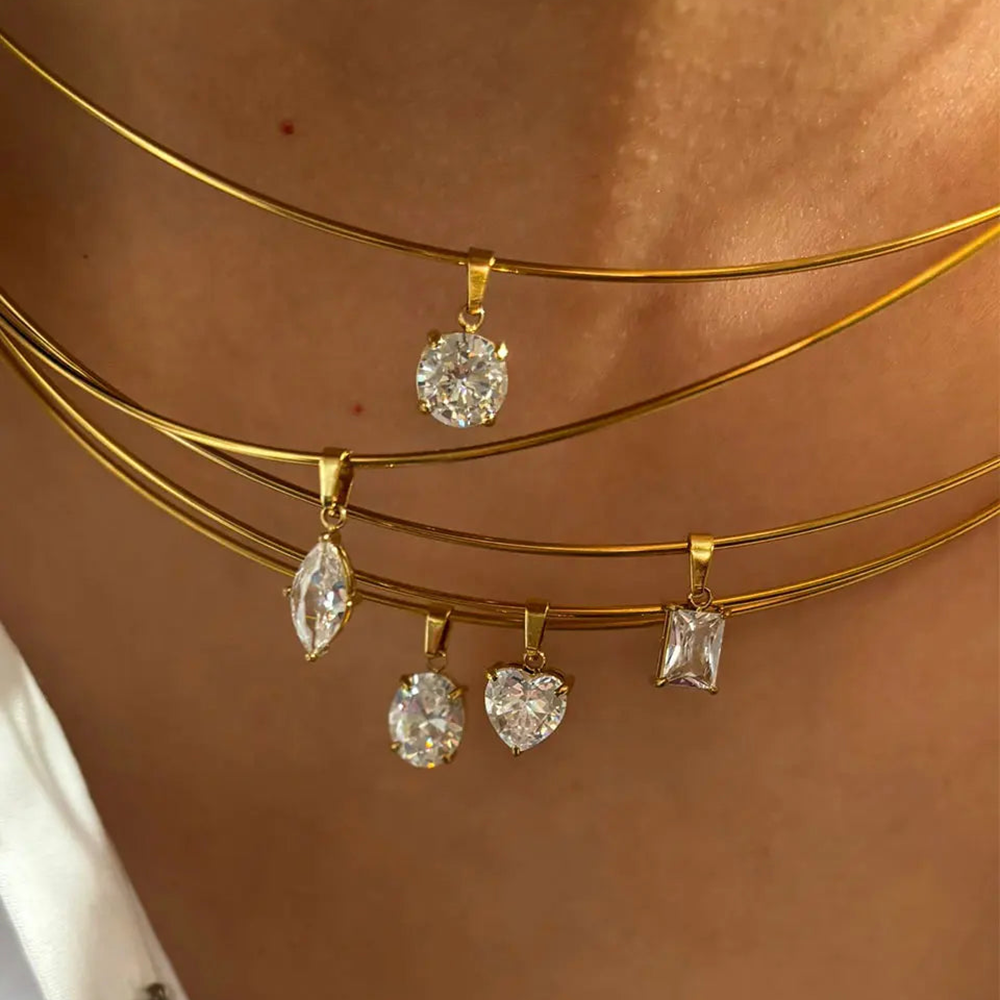 Dainty Stainless Steel Choker Necklace