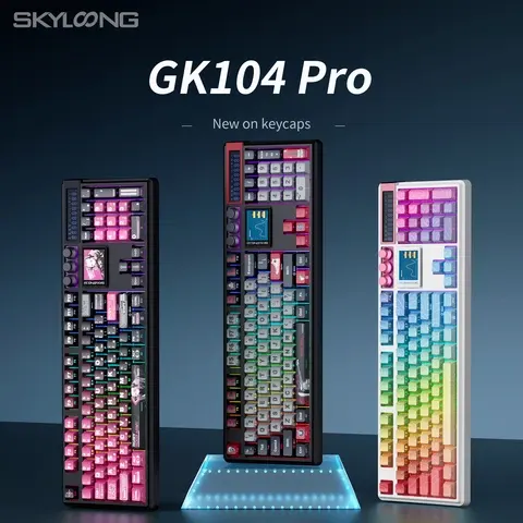 SKYLOONG GK104 Pro Kabellose Mechanische Tastatur 100% Individuell