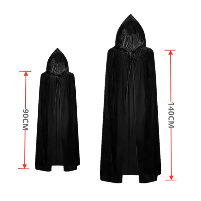 Leuchtaugen-Sensenmann-Kostüm für Kinder 3