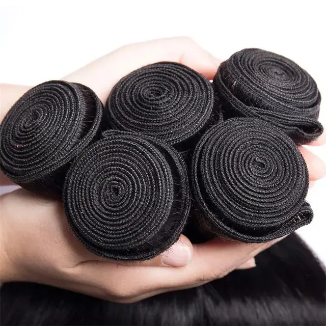 Straight 10A Human Hair Weave 4