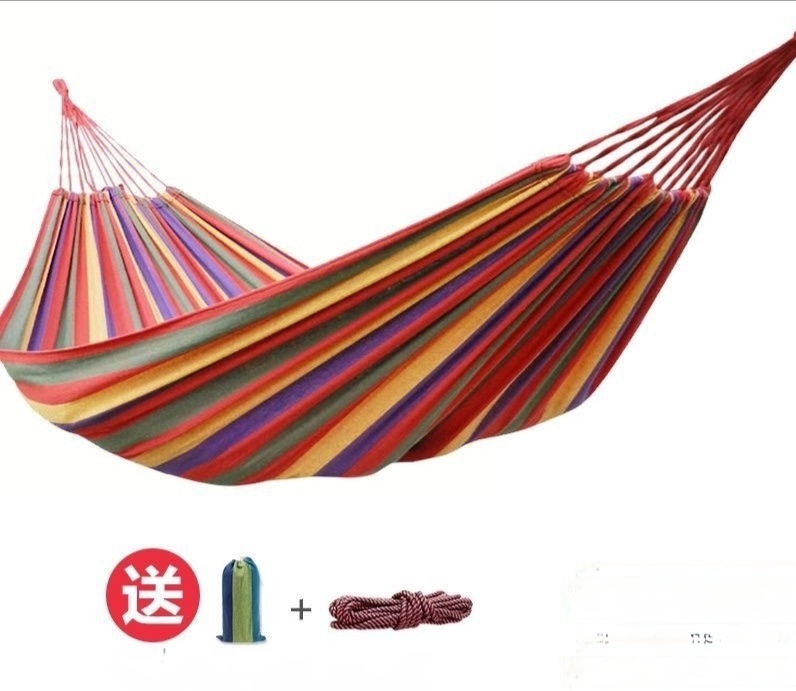 Foldable Knit Camping Hammock 2