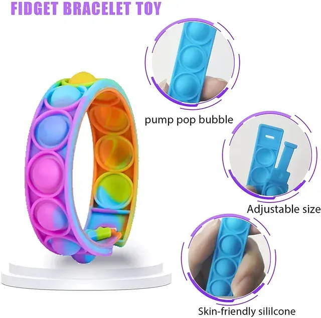 Push Bubble Silicone Bracelet 3