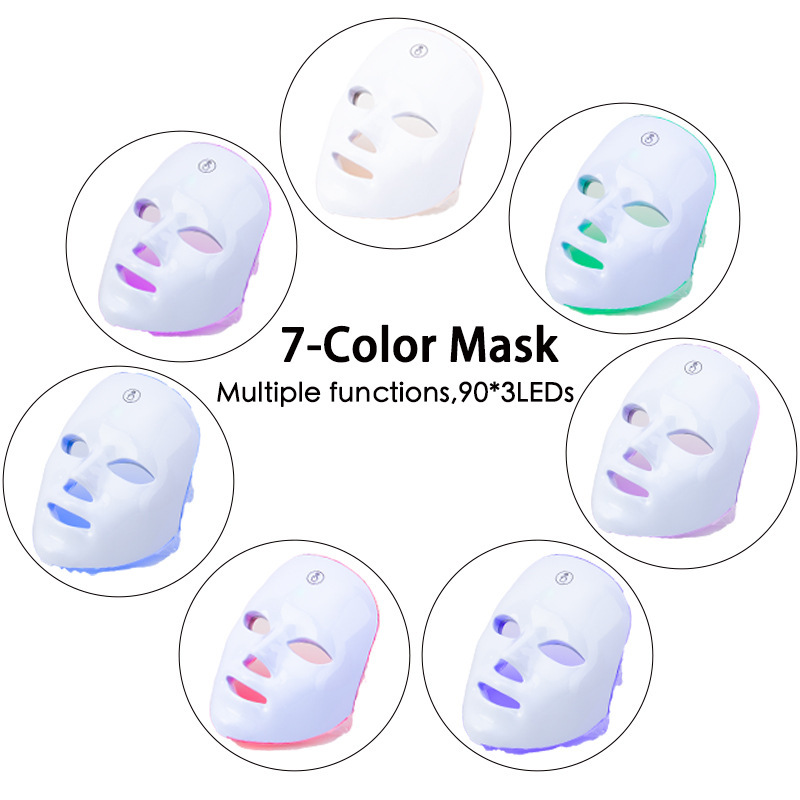 Portable LED Face Mask with 8 Colors 3