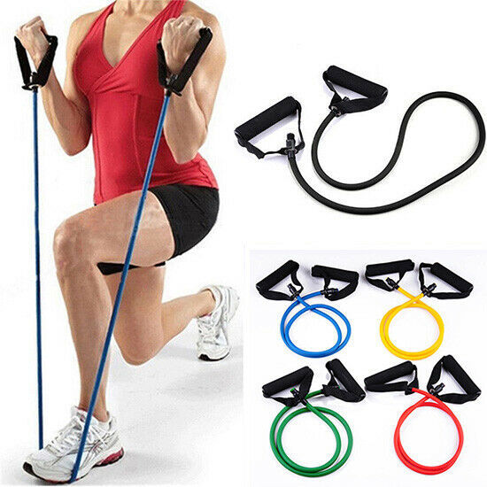 11-Piece Latex Resistance Band Fitness Set 2