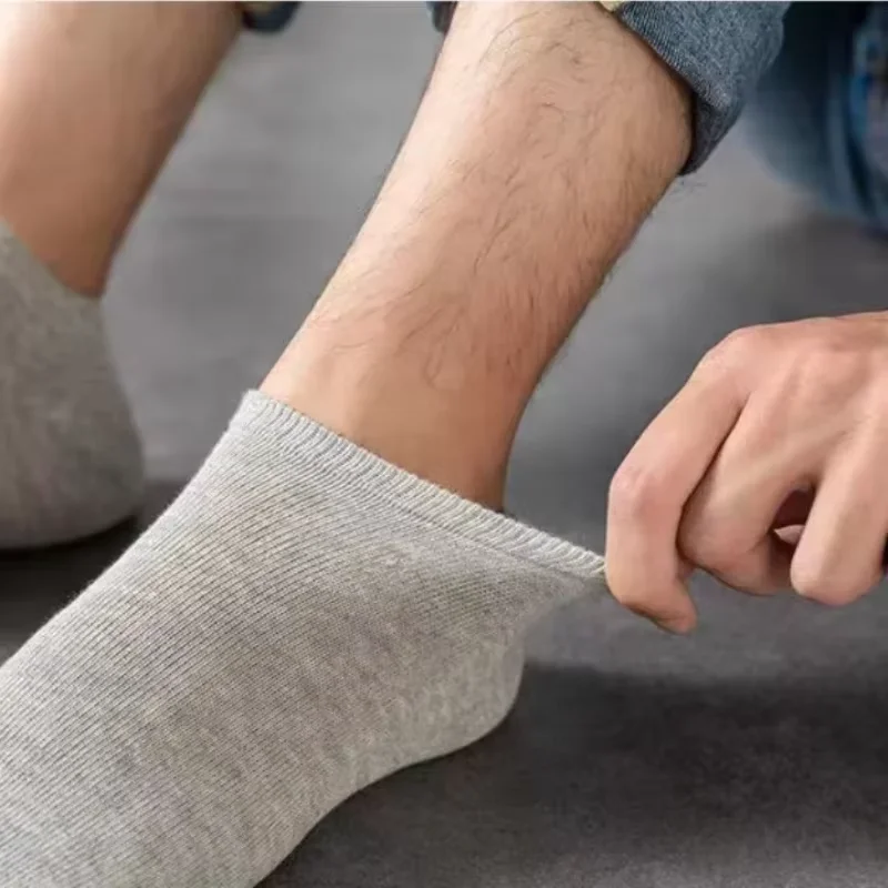 10 Paar Antibakterielle Geruchsdichte Atmungsaktive und Bequeme Bootsocken 4