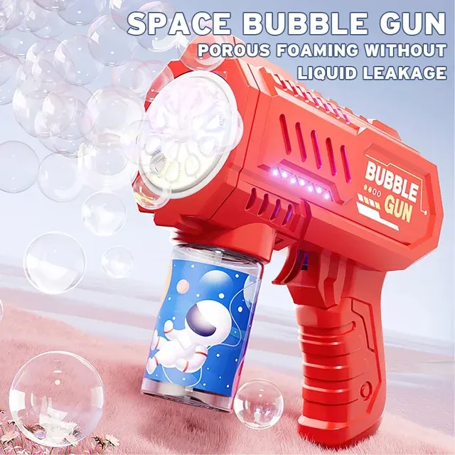 Light-Up Automatic Kids Bubble Machine 3