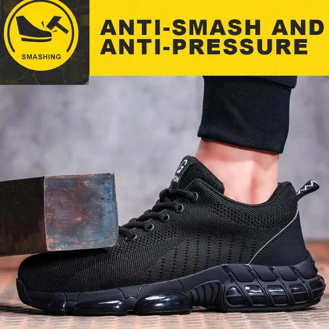 Steel Toe Slip-Resistant Safety Work Shoes 3
