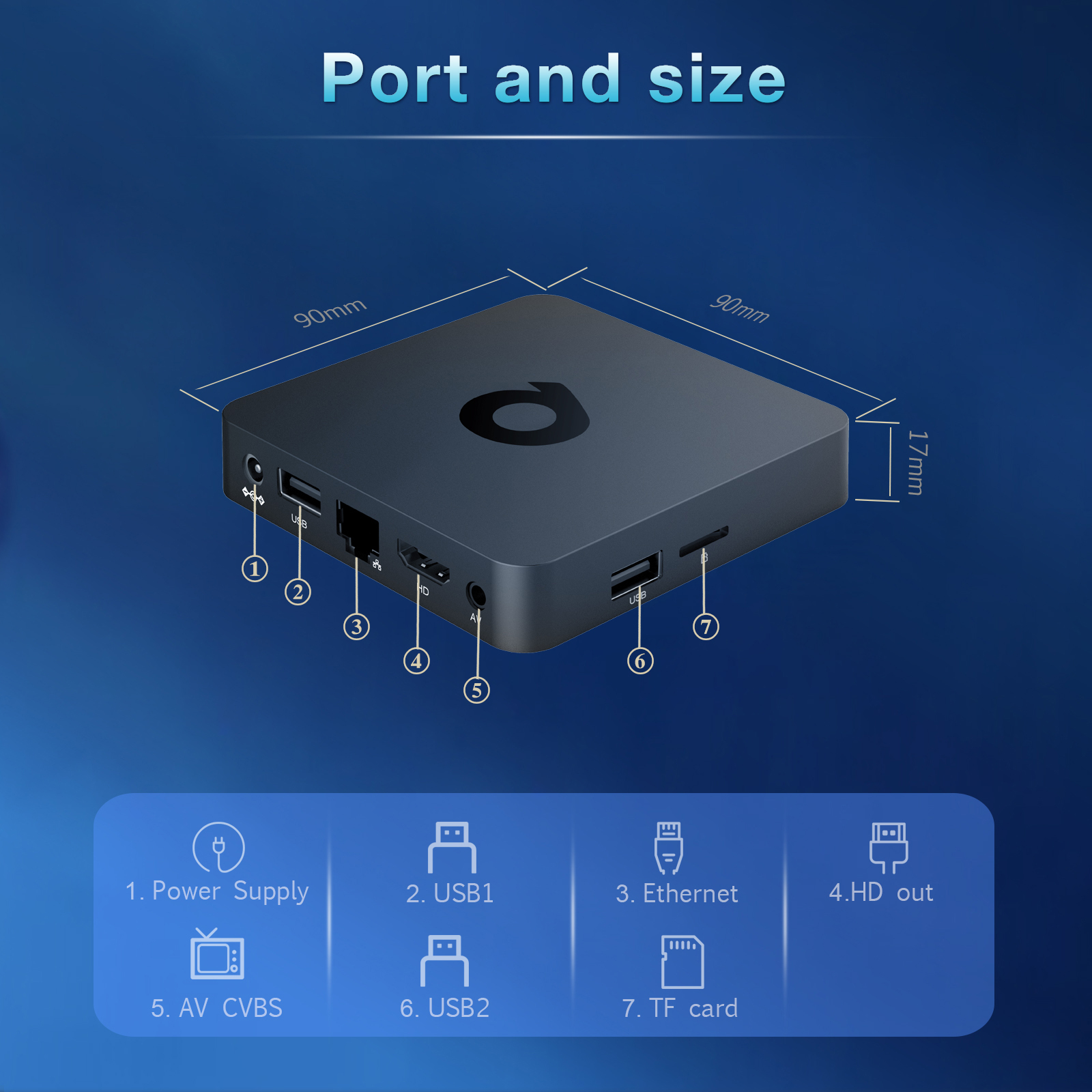 Quad-Core Android 10 TV Box 4K 3
