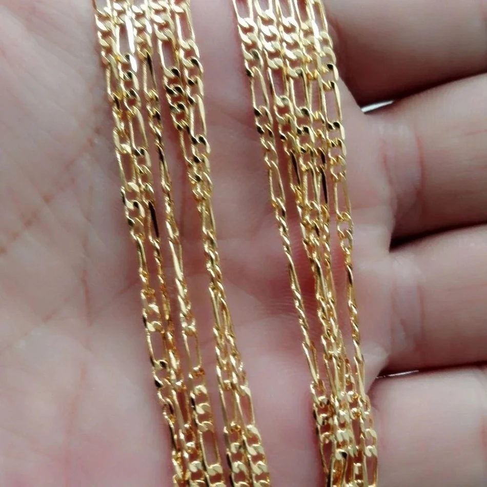 Exquisite Mode 18K Vergoldete Halskette für Damen und 2
