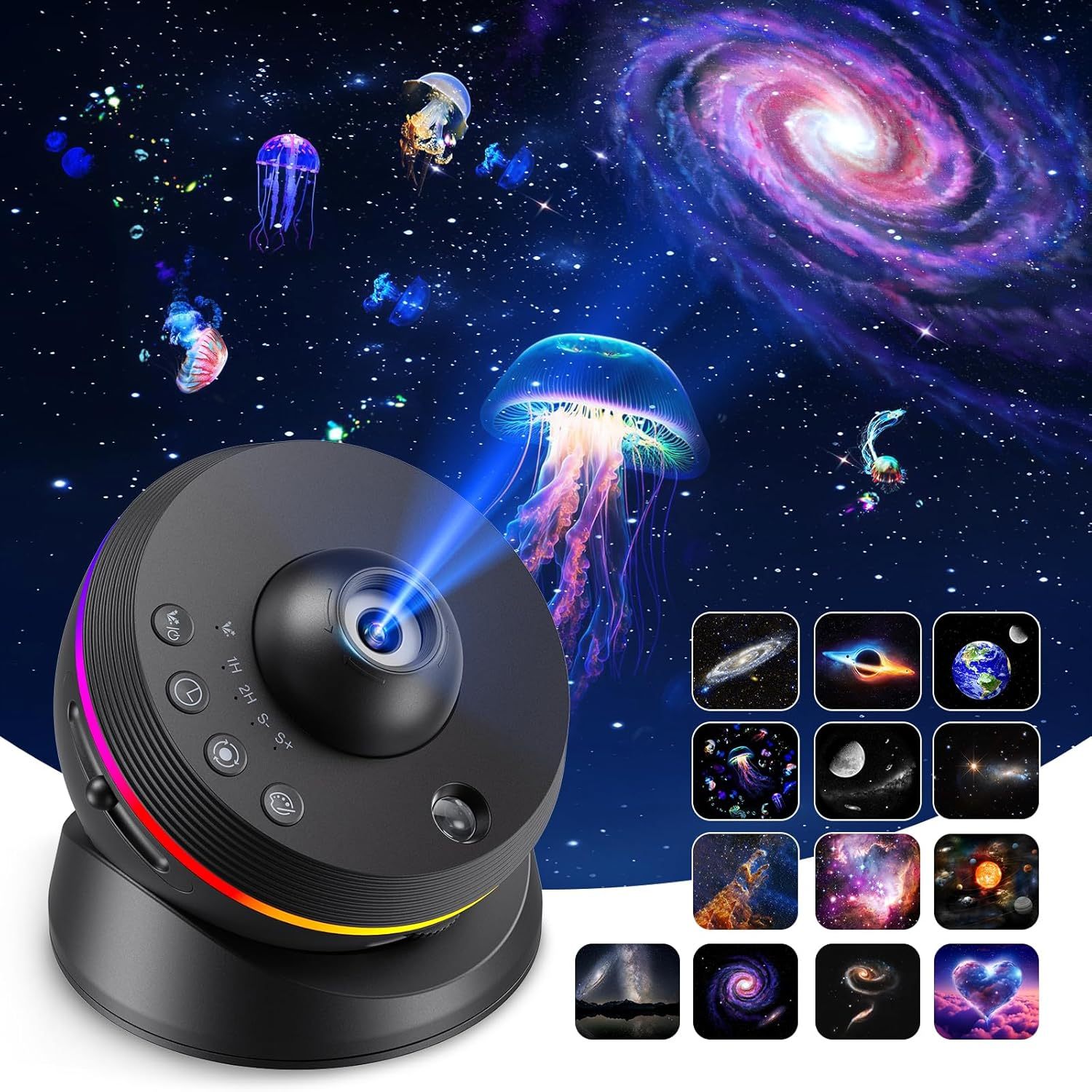 Meteor Galaxy Projector 13 in 1 4K Planetarium 2