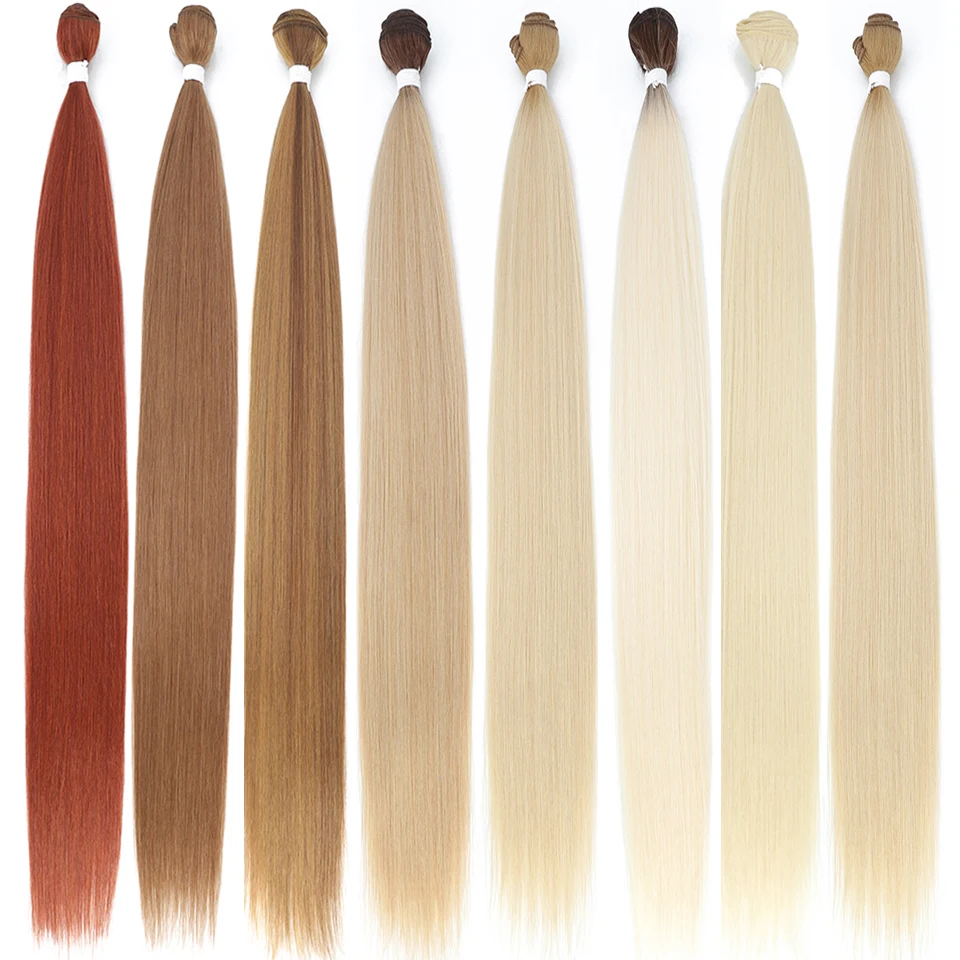 Extra Long Straight Synthetic Hair Bundles 2