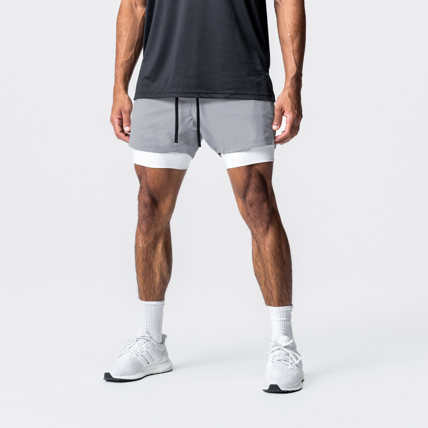 Men Quick Dry 2 in 1 Sports Fitness 4
