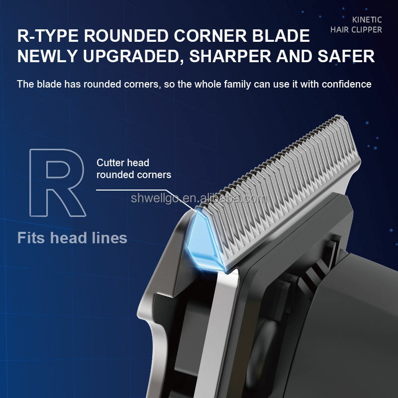 Professional USB Charging Digital Hair Clippers for Men 3