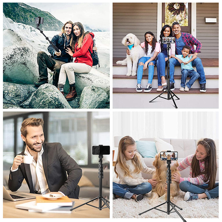 360 Degree Rotating DSLR Video Phone Tripod 3