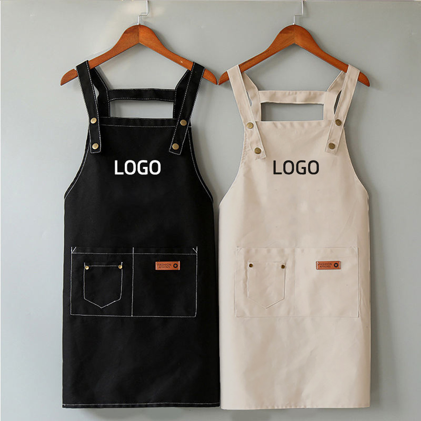 Denim Cotton Canvas Kitchen Apron