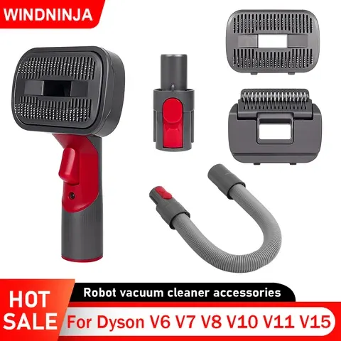 2-in-1-Haustierpflegebürste für Dyson V6 V7 V8 V10 V11