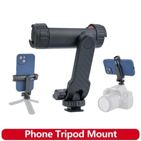 Telefon-Stativhalterung für iPhone-Kamera 2 Kaltschuh Handy-Clip iPhone Android
