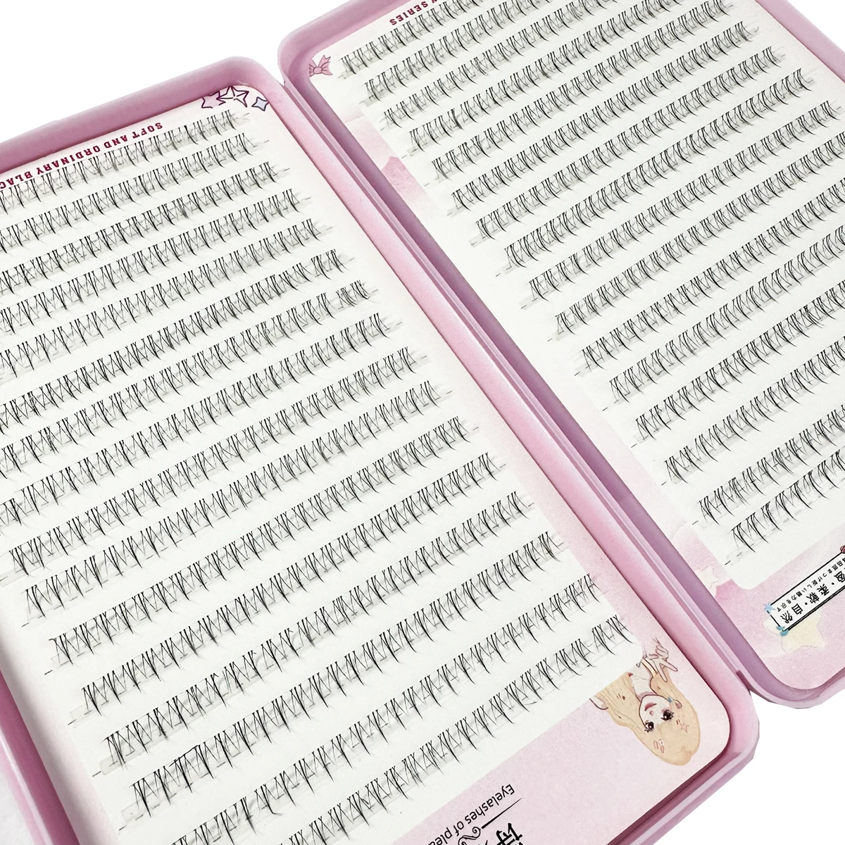 Professionelle Wimpernbüschel-Set, 768 Stück 3
