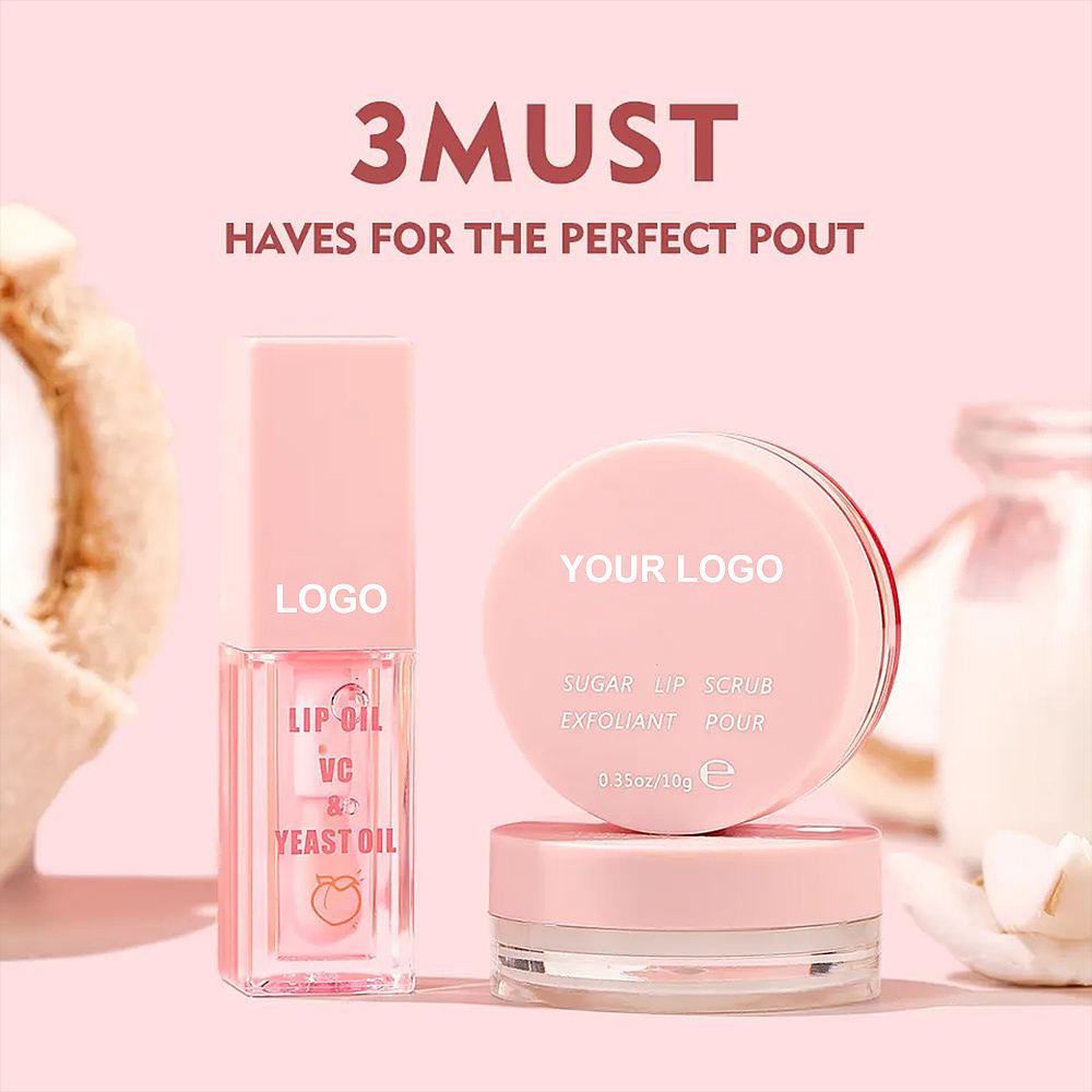 Vegan Lip Care Set, 3-Piece Kit 2