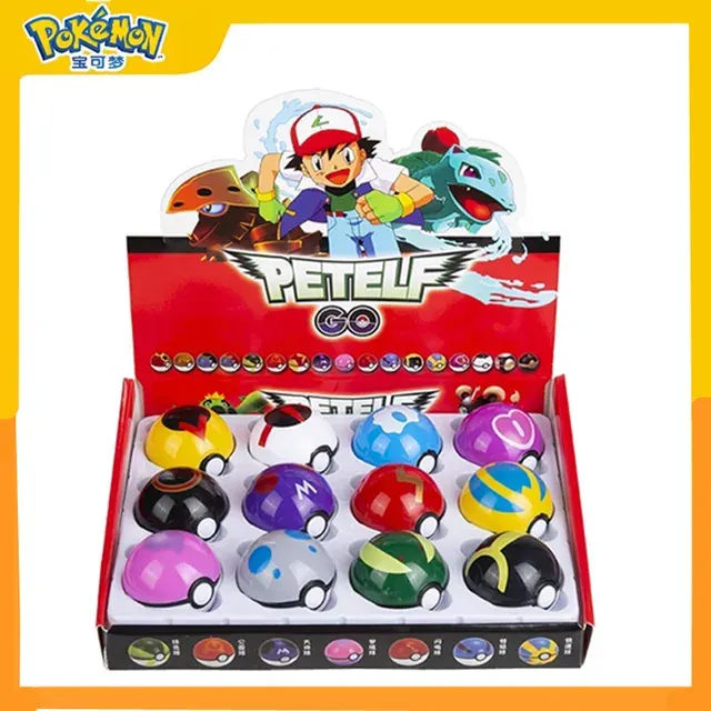 12-Piece Monster Ball Action Figure Set 2