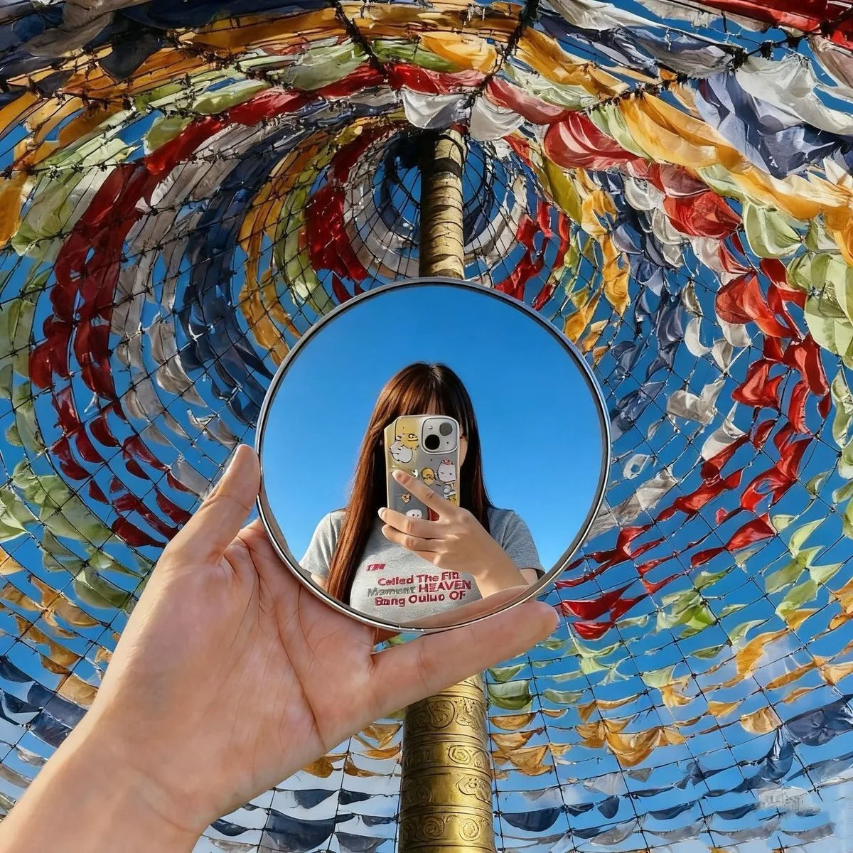 Mini-Rundspiegel-Set 7 5 cm 9 Tragbarer Reise-Selfie-Konvexspiegel mit