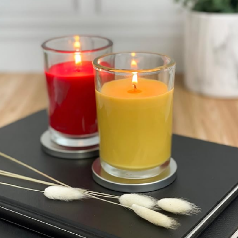 Handmade Natural Soy Glass Candle 2
