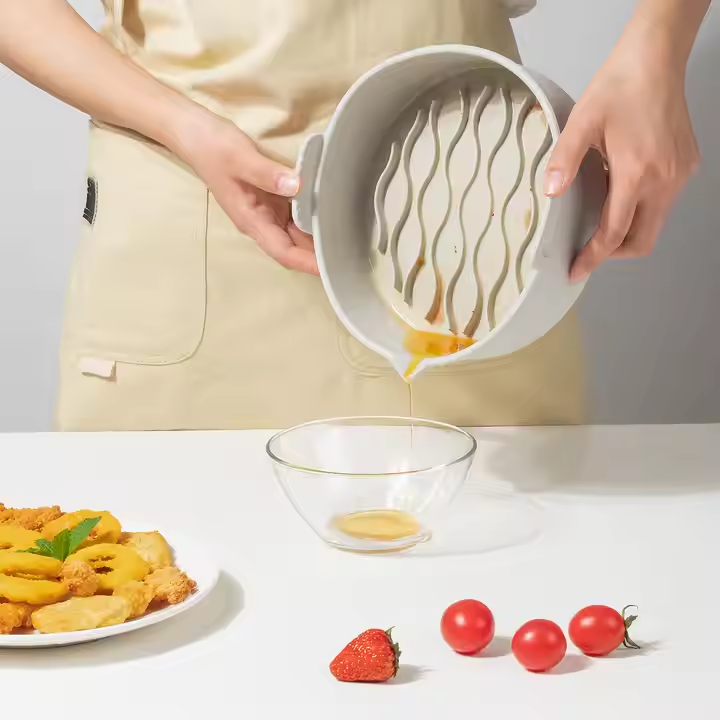Silicone Air Fryer Liners with Handle 4