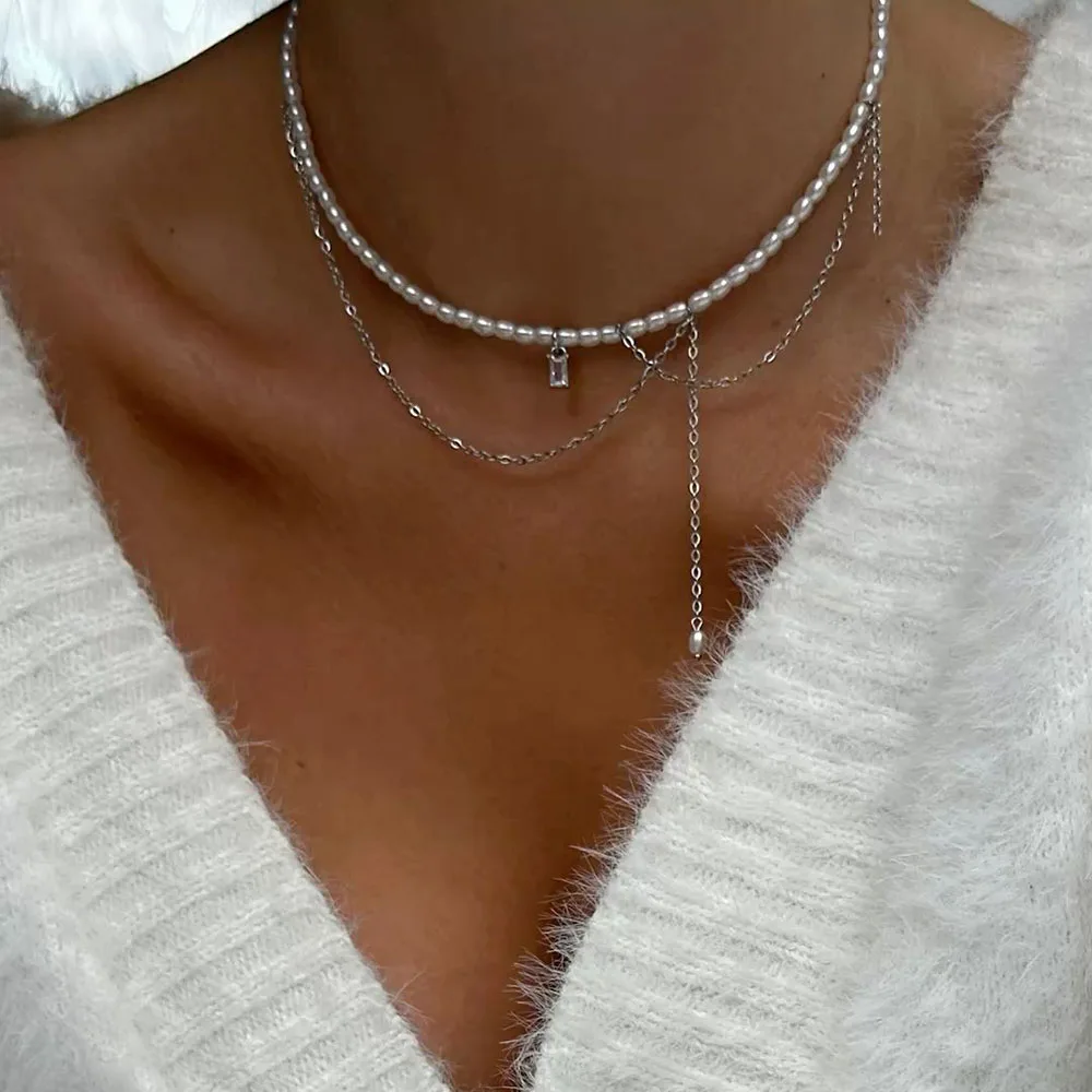 Mode Quaste Kette Anhänger Halskette Für Frauen Boho 4