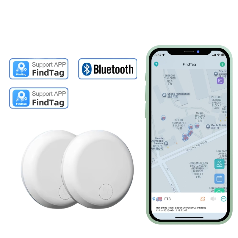 Mini-Bluetooth-Tracker für Schlüssel und Gepäck