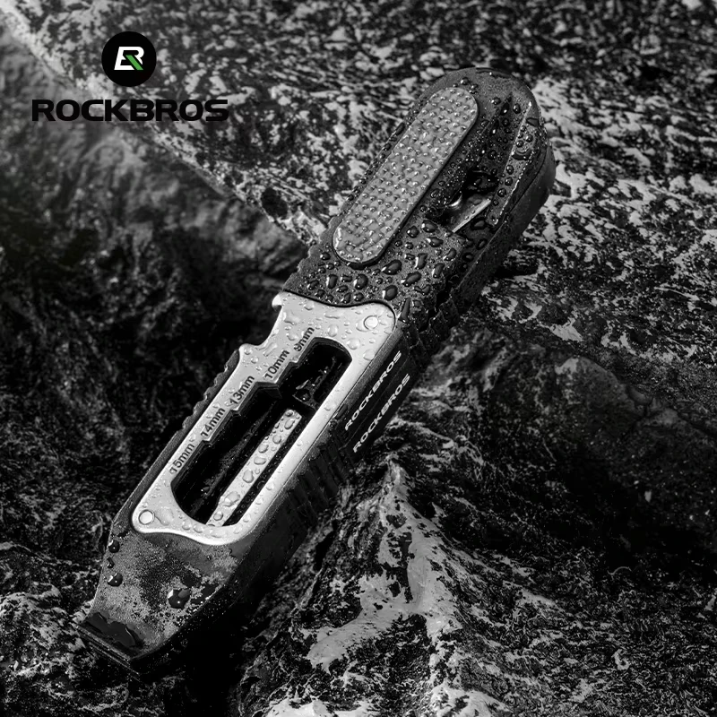 Bike Tire Lever Set with Ratchet Wrench 4