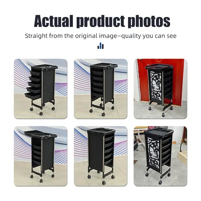 Plastic Hairdressing Cart for Spa 3