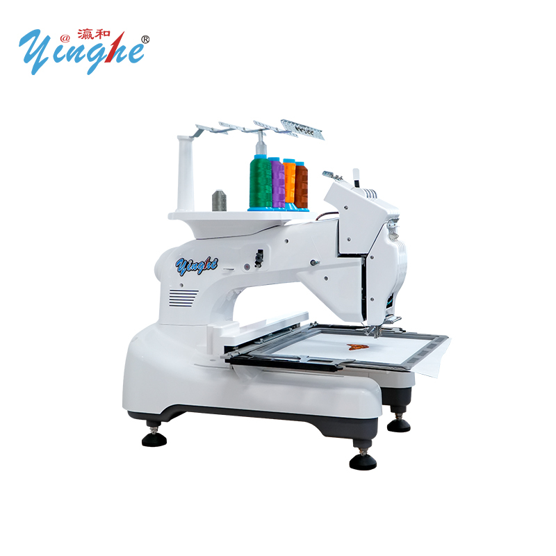 Single-Head Tabletop Embroidery Machine 4 Needles 4
