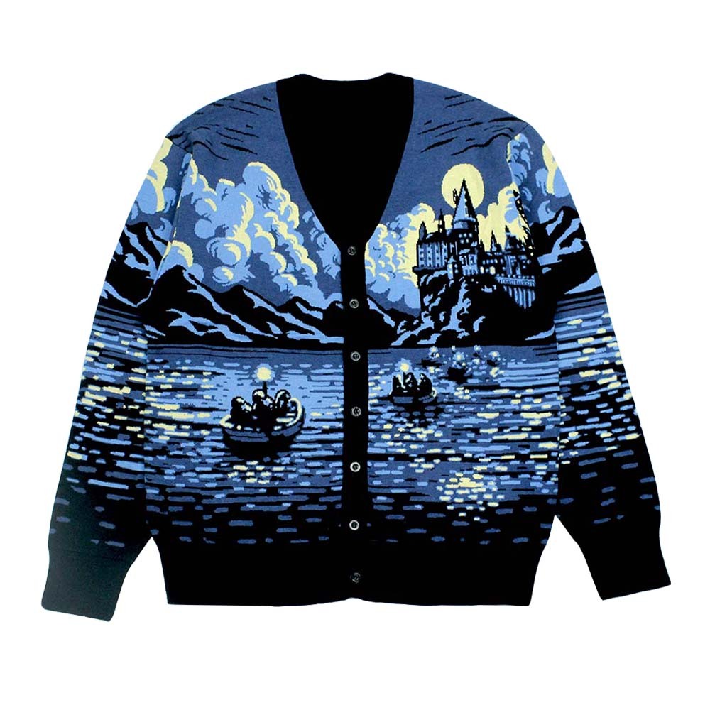 Oversized Cotton Knit Cardigan for Women