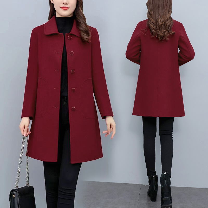 Autumn And Winter Casual Woolen Outside Women 2