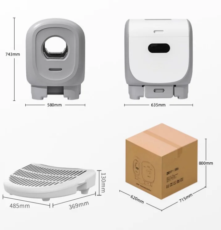 Self-Cleaning Automatic Cat Litter Box 3