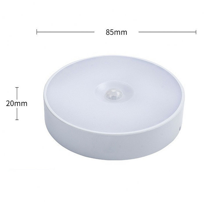 Motion Sensor LED Night Light USB Rechargeable Lamp 2